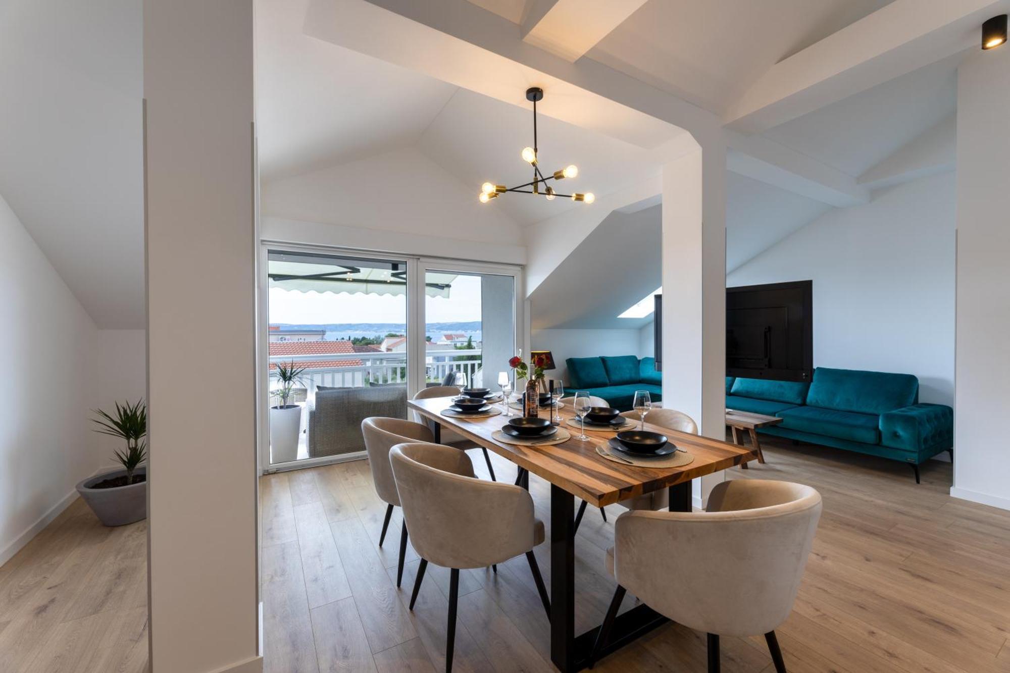 Apartment Panorama Kaštela Exteriör bild